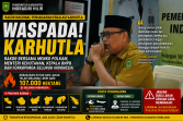 Karhutla Capai 107 Ribu Hektare, Sekda Inhil Perkuat Kesiapsiagaan Hadapi Ancaman Kebakaran