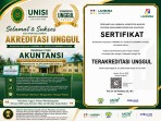 Prodi Akuntansi FEB UNISI Raih Akreditasi Unggul, Dekan: Momentum Meningkatkan Mutu dan Daya Saing