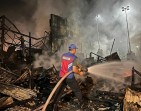 Kebakaran Pasar Selodang Kelapa, Pemkab Inhil Data Korban dan Siapkan Relokasi Lapak