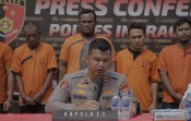Polisi di Inhu Dor Pelaku Sindikat Curanmor Hingga Pemalsu STNK