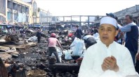 Bupati Inhil Sampaikan Keprihatinan atas Kebakaran Pasar Terapung, Pastikan Langkah Cepat untuk Pedagang Terdampak