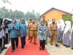 Ketua TP-PKK Inhil Hj. Katerina Susanti Herman Gencarkan Kampanye B2SA Goes To School di SMAN 1 Tempuling