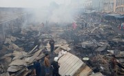 Sijago Merah Lalap 250 Kios Pasar Terapung Tembilahan