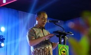 Bupati Inhil Hadiri Malam Puncak HUT TNI ke-80 di Lapangan Gajah Mada