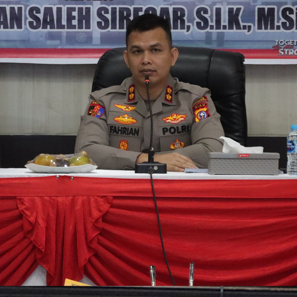 Kapolres Inhu Ajak Masyarakat Ciptakan Pilkada Tanpa Hoax, Isu Sara dan Politik Indentitas