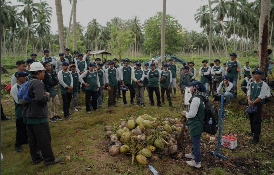 Apresiasi Petani, Sambu Group Gelar Kenduri Kelapa
