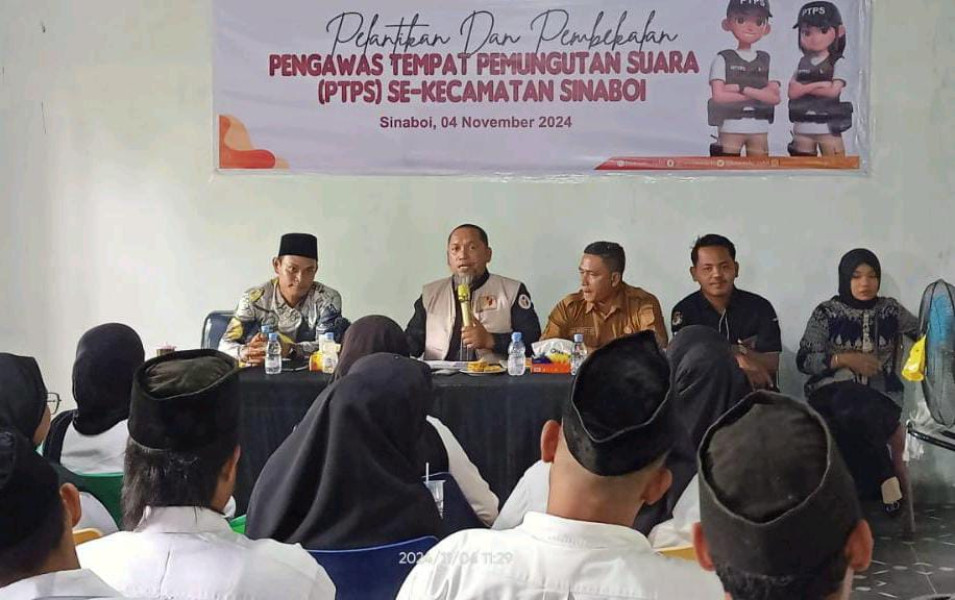 Bawaslu Rohil Lantik 1147 PTPS