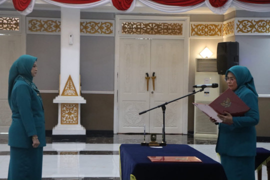 Kartika Sari Erisman Yahya Resmi Dilantik Sebagai Penjabat Ketua TP PKK Kabupaten Indragiri Hilir