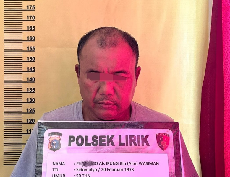 Resedivis Gembong Curanmor Diringkus Polsek Lirik