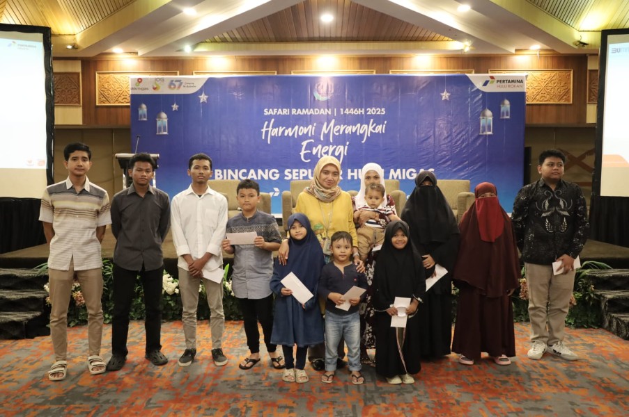 Ketua PWI Riau Apresiasi PHR Santuni Yatim dan Janda Wartawan