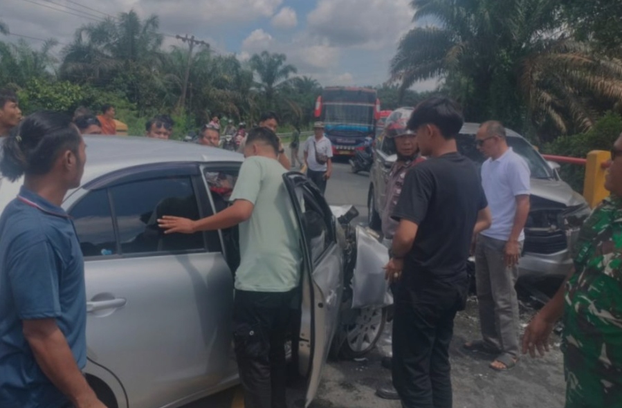 Kecelakaan Maut di Jalan Lintas Timur Pelalawan, Satu Orang Tewas