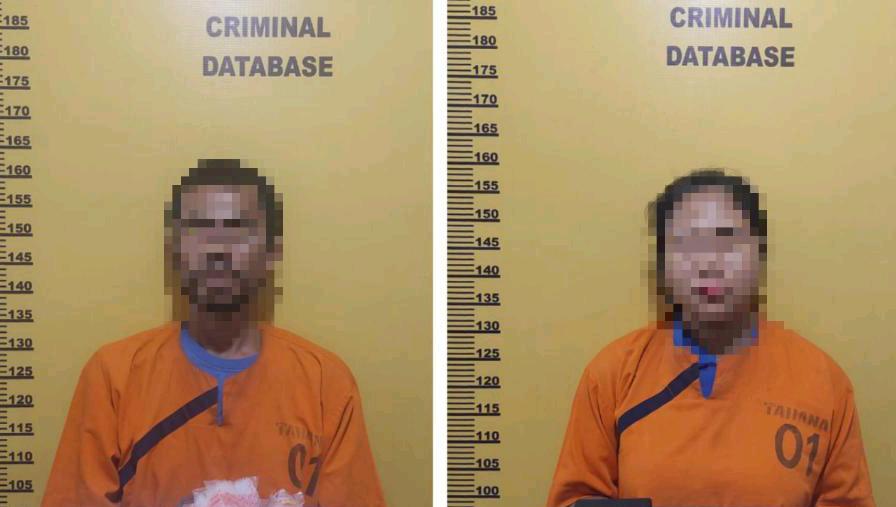 Sepasang Pengedar Sabu di Lirik Diringkus Polisi