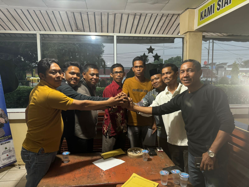 Baku Hantam di Pertandingan Sepak Bola, Polsek Peranap Selesaikan Perkara Melalui RJ