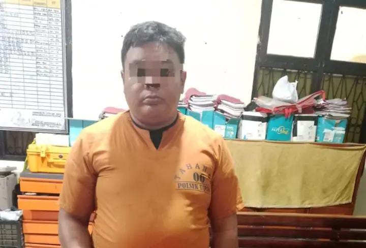 Polsek Tapung Ringkus Pengedar Sabu di Tambang