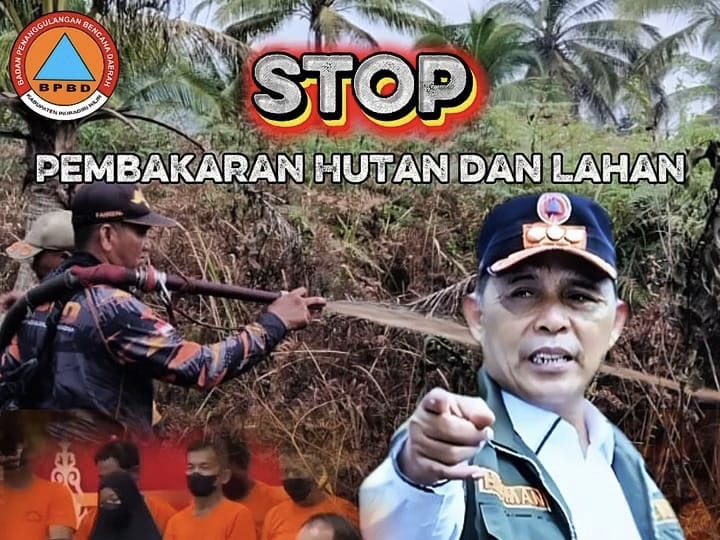 Cegah Karhutla, Bupati Inhil Instruksikan Camat Hingga Kepala Desa Tingkatkan Kewaspadaan