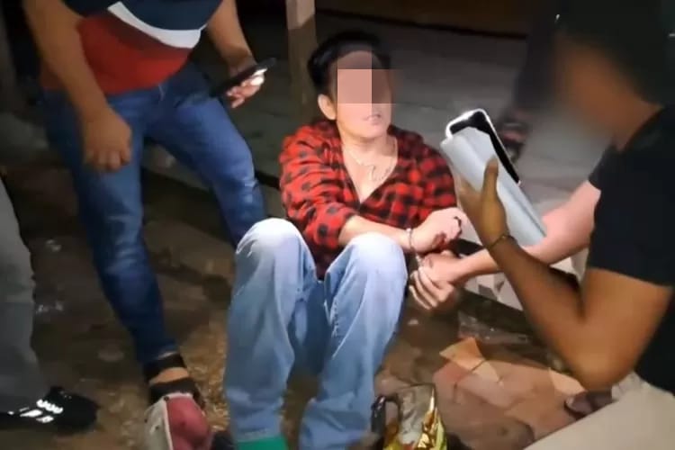 Polda Riau Tangkap Kurir di Bengkalis, Barang Bukti 1 Kg Sabu