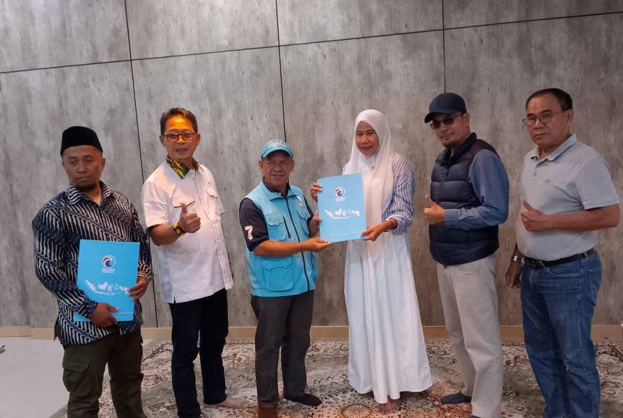Partai Gelora Resmi Dukung Haji Herman-Yuliantini Sebagai Calon Bupati dan Wakil Bupati Inhil