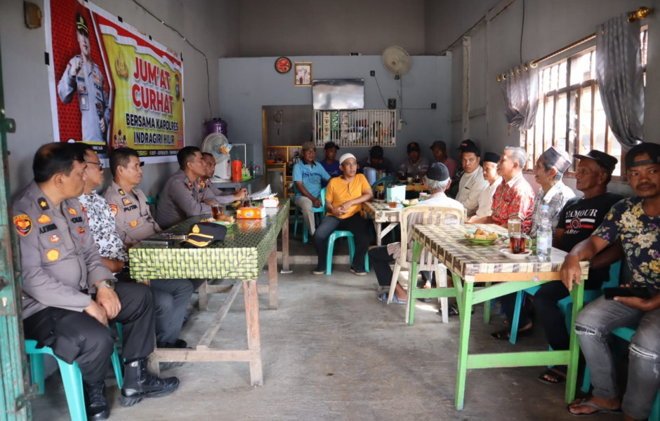 Kenakalan Remaja Jadi Topik Jum'at Curhat Polres Inhil Bersama Masyarakat