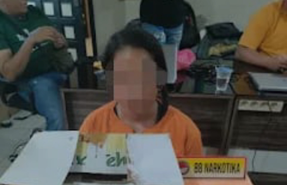 Polisi Meringkus IRT di Concong, Barang Bukti 2 Bungkus Indomie Berisikan Sabu