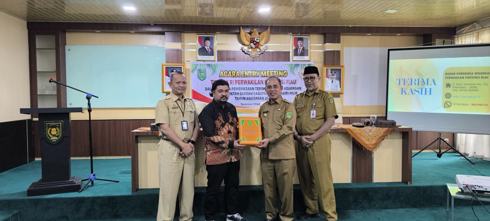 Perkuat Tata Kelola Keuangan, Bupati Inhil Sambut Tim Pemeriksa BPK RI