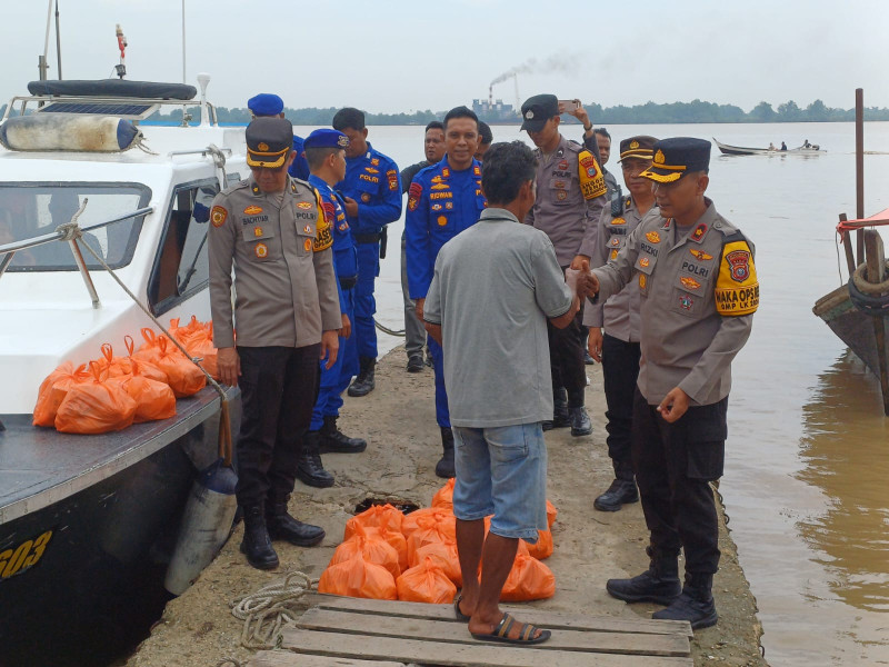 Ini Cara Polres Inhil Pantau Situasi Kamtibmas di Pesisir