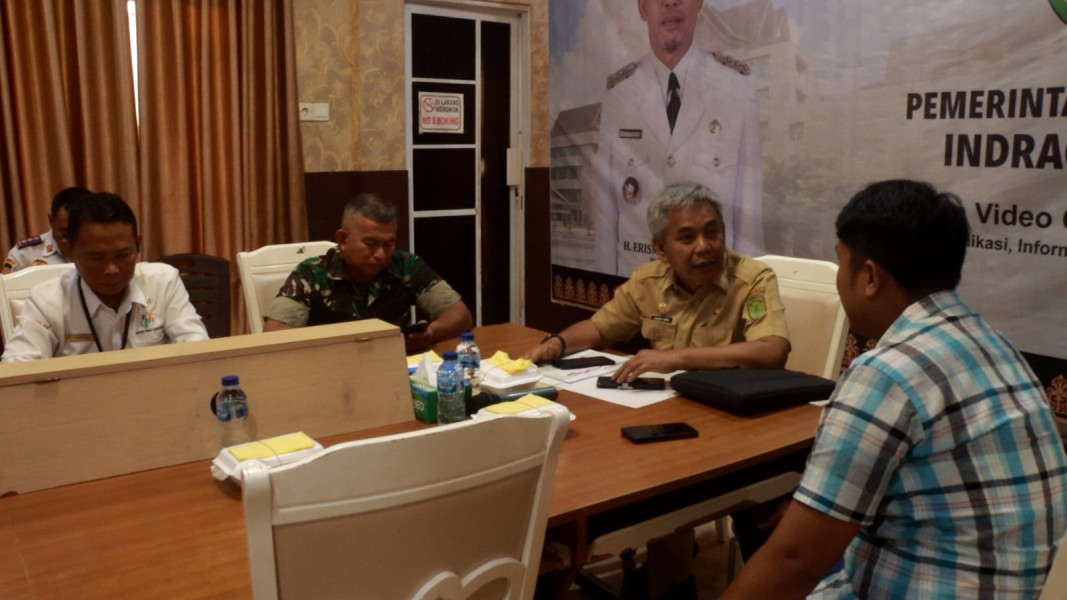 TPID Inhil Ikuti Rapat Koordinasi Pengendalian Inflasi Bersama Kemendagri