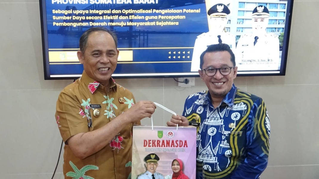 Bahas Kerjasama Bidang Pertanian, Bupati Inhil dan Bupati Tanah Datar Gelar Pertemuan