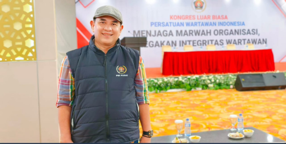 Zulmansyah Sekedang Terpilih Sebagai Ketum PWI Periode 2023-2028 Hasil KLB