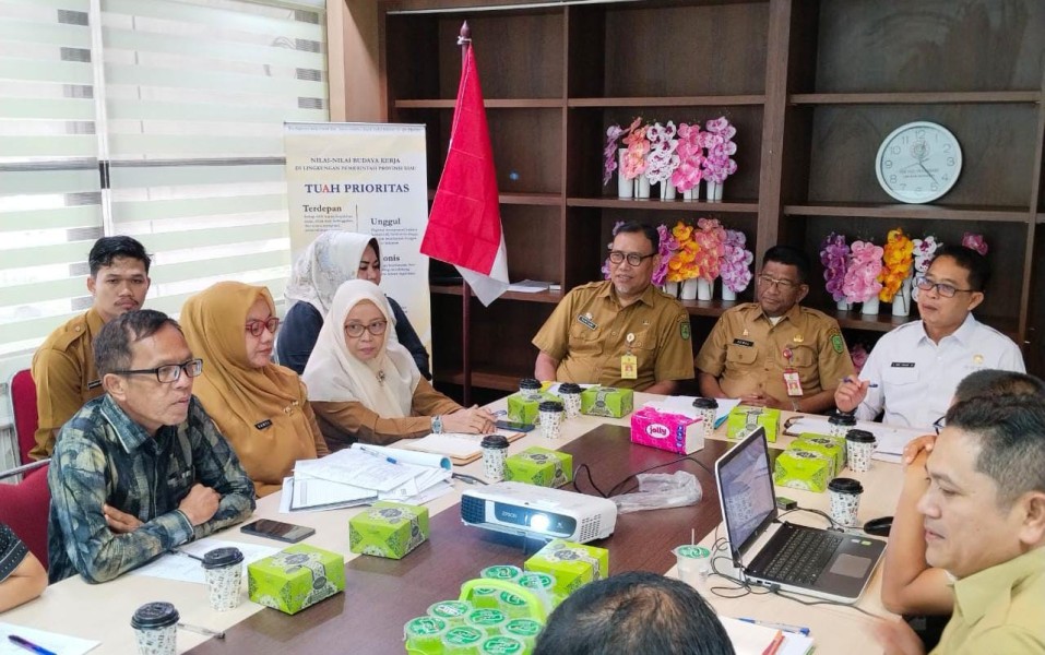 Pemkab Inhil Konsultasikan Penataan Kelembagaan ke Setda Provinsi Riau