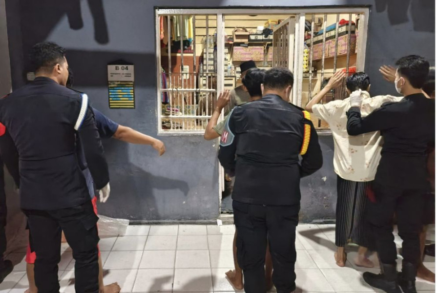 Lapas Selatpanjang Razia Kamar Hunian, Ini yang Ditemukan