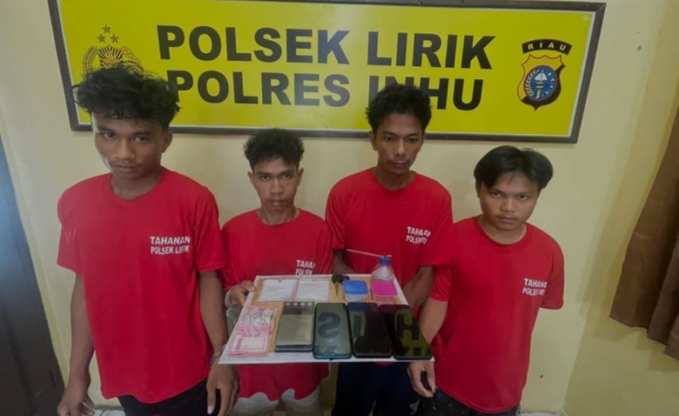 Temukan Sisa Penjualan Sabu, Polsek Lirik Ringkus Kancil Cs