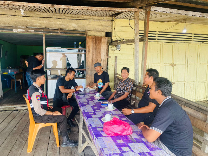 Cooling System, Personel Polsek Kuindra Ajak Masyarakat Jaga Kamtibmas