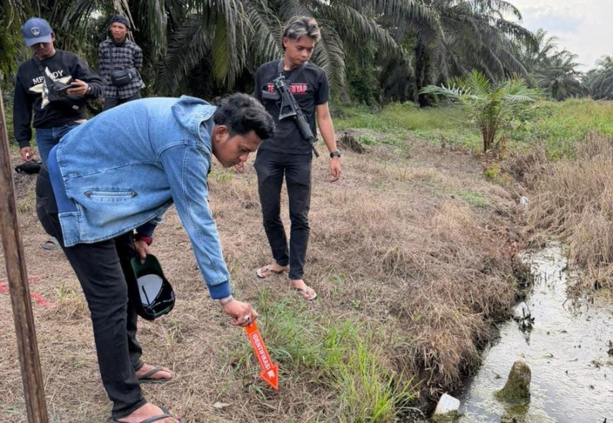 Kasus Dugaan Pembunuhan di Kebun Sawit Desa Pancur, Satu Orang Ditemukan Tewas