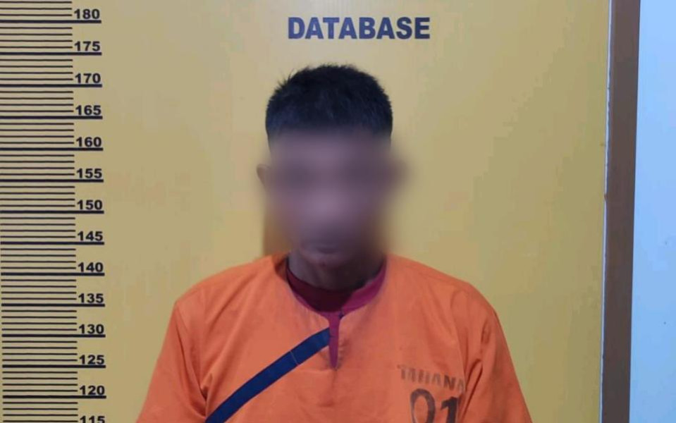 Pengedar Ganja Kering Dibekuk di Desa Lambang Sari