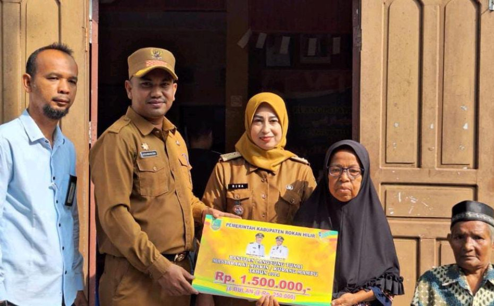 Pemkab Rohil Mulai Salurkan BLT Enam Bulan Sekaligus