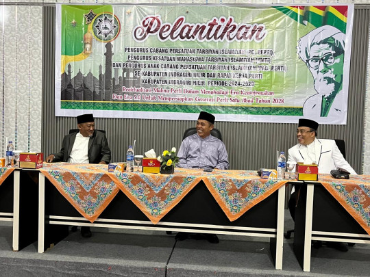 PJ Bupati Inhil Herman Hadiri Pelantikan Pengurus PERTI Dan Rapat Kerja Periode 2024-2029