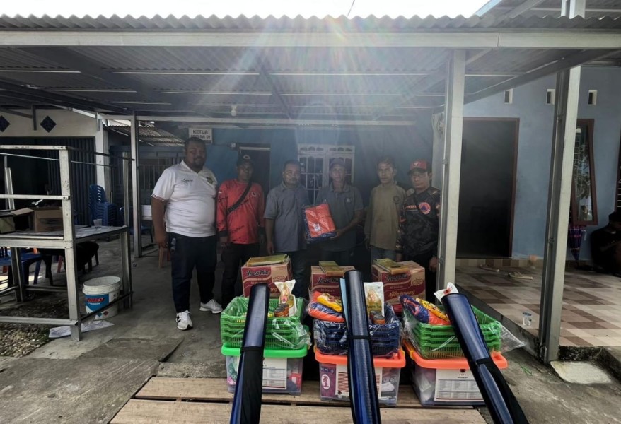 Bupati Inhil Minta Bantuan Segera Disalurkan untuk Korban Kebakaran di Sungai Beringin