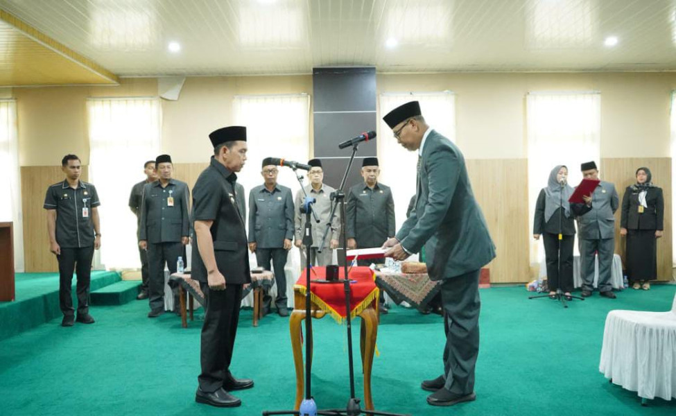 H Tantawi Jauhari Dilantik Sebagai Pj Sekda Inhil