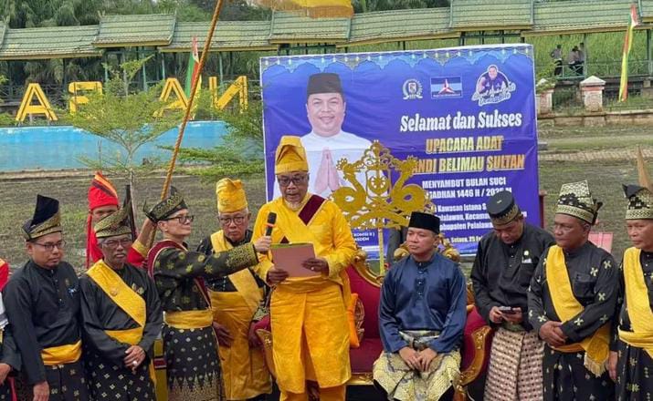 Jelang Ramadhan, Upacara Adat Mandi Belimau Sultan Sakral