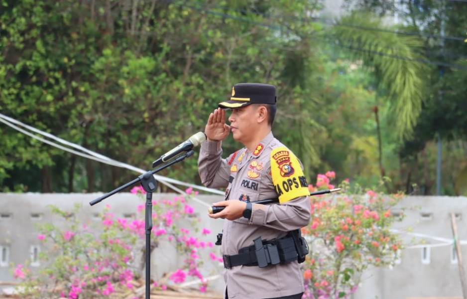 Polres Inhil Gelar Pasukan Operasi Patuh Lancang Kuning 2023