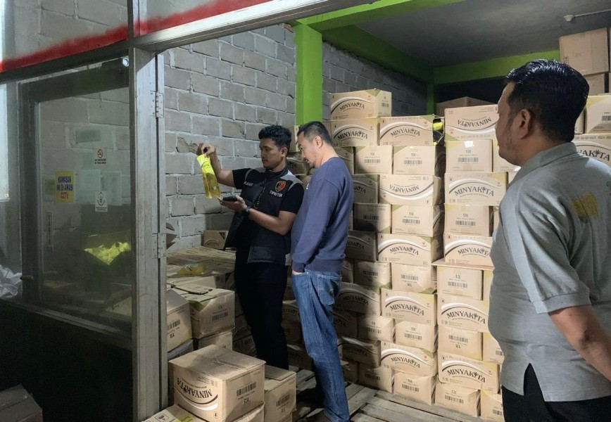 Pastikan Sesuai Volume,  Polres Inhu Gencar Pantau Penyelewengan Minyakita