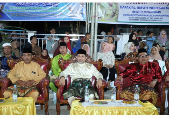 MTQ Ke-XIV Tingkat Kecamatan Sungai Batang Tahun 2024 Resmi Di Buka Oleh Staf Ahli Bupati Muammar Gaddafi