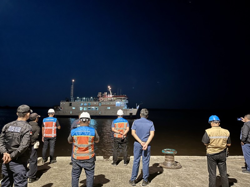 Kolaborasi Pemprov Riau dan Pemkab Inhil Hadirkan Kapal Roro KMP Barembang, Perkuat Jalur Logistik Tembilahan-Batam