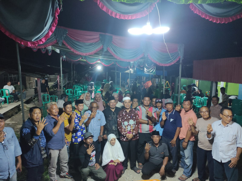 Warga Harapkan H Herman Perhatikan Jembatan Sungai Enok yang Mangkrak