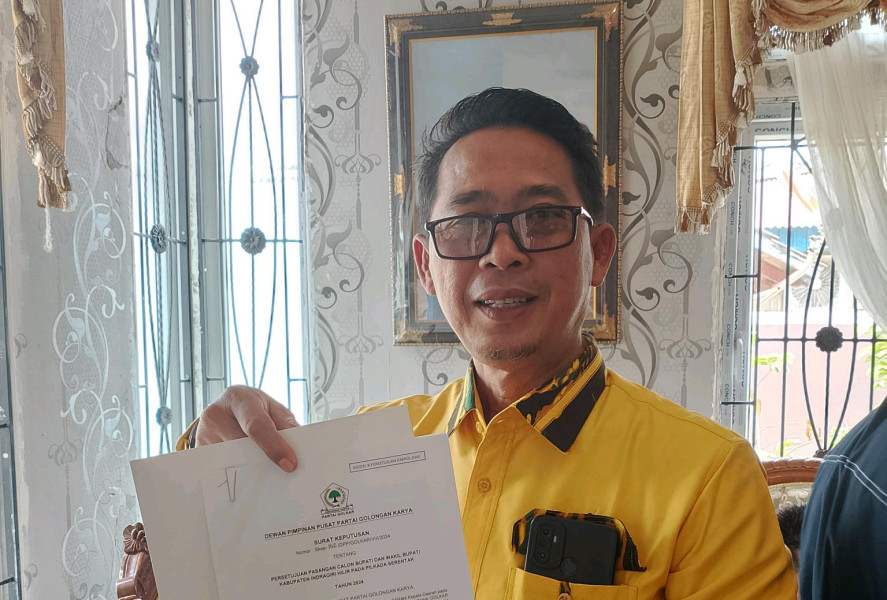 Sampai ke Akar Rumput, Ketua AMPG Golkar Inhil Dukung Herman-Yuliantini