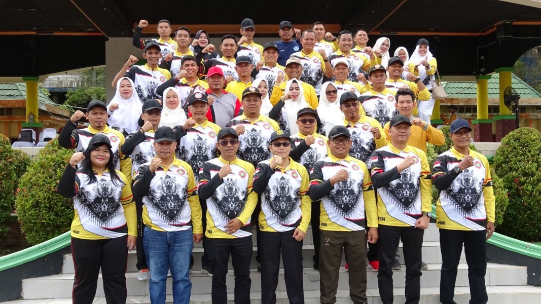 Bupati Inhil Resmi Membuka Jambore PGRI ke-80 dan HGN 2025,