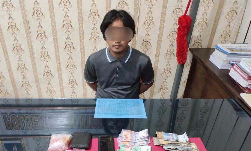 Baru Jadi Kapolsek Kemuning, Kompol Tarigan Langsung Pimpin Penangkapan Pengedar Sabu