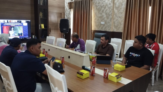 Pemkab Inhil Hadiri Penandatanganan Kerjasama BUMN-BUMD Dalam Pengolahan Sampah Dan Pertambangan