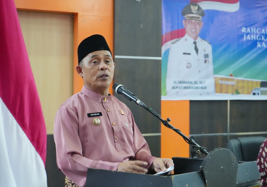 Bupati Inhil H. Herman Hadiri Musrenbang RPJMD 2025–2029 di Gedung Engku Kelana