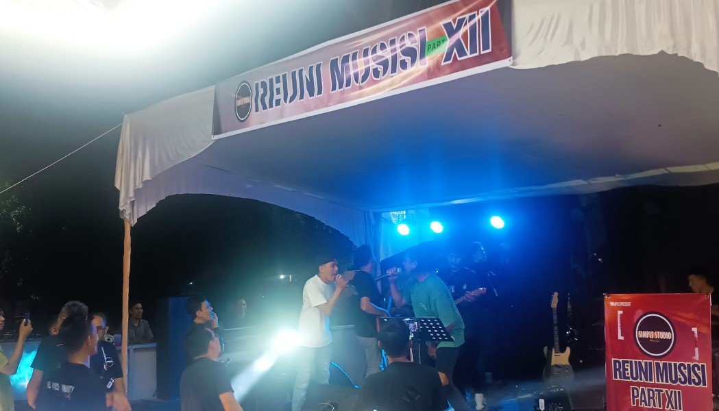 Musisi Inhil Gelar Reuni Musisi Part XII Menampilkan Panggung Musik